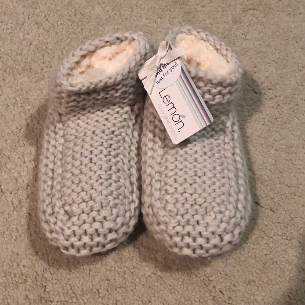 Lemon white sand slippers